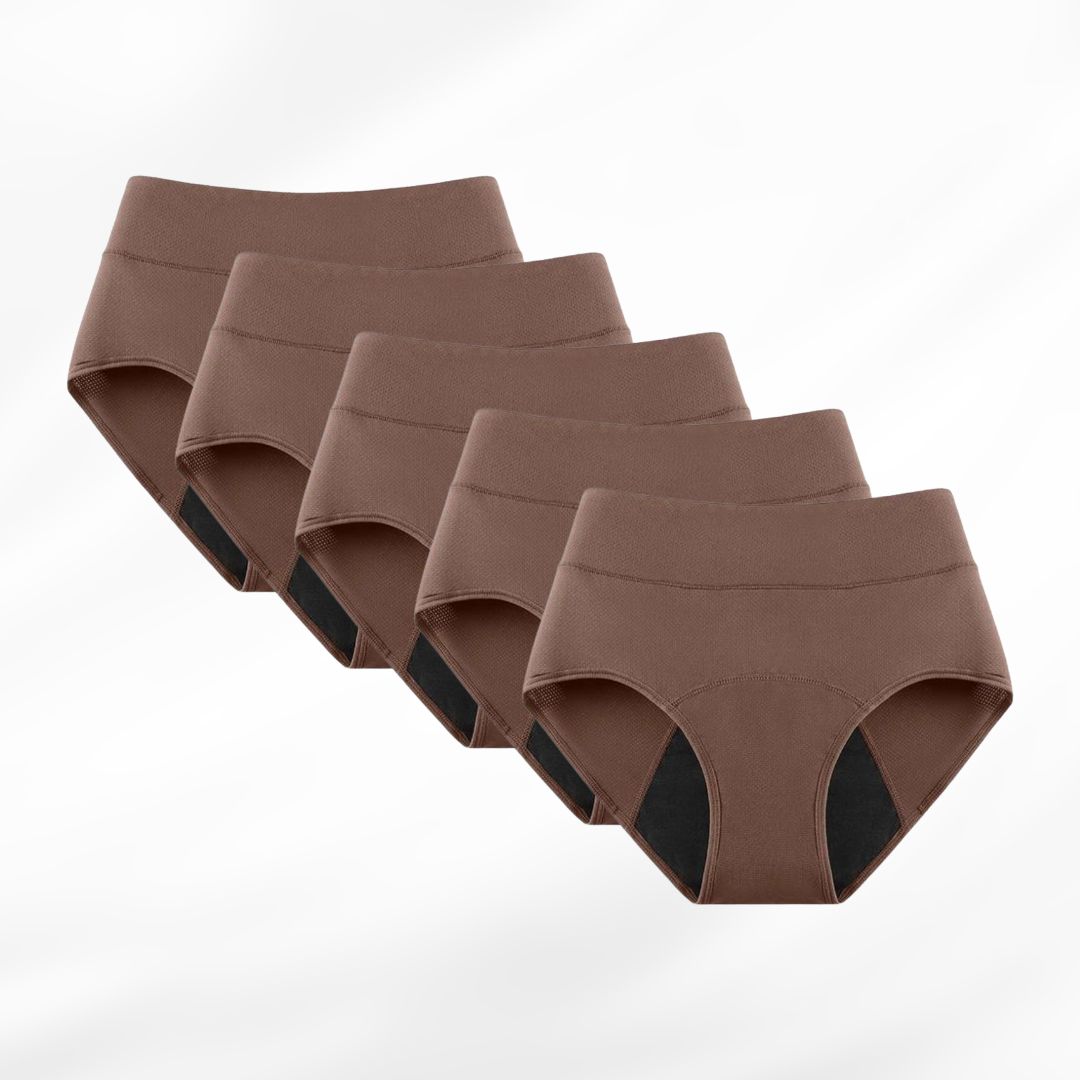 MyDryLy's Signature Leakproof Underwear (5-Pack)